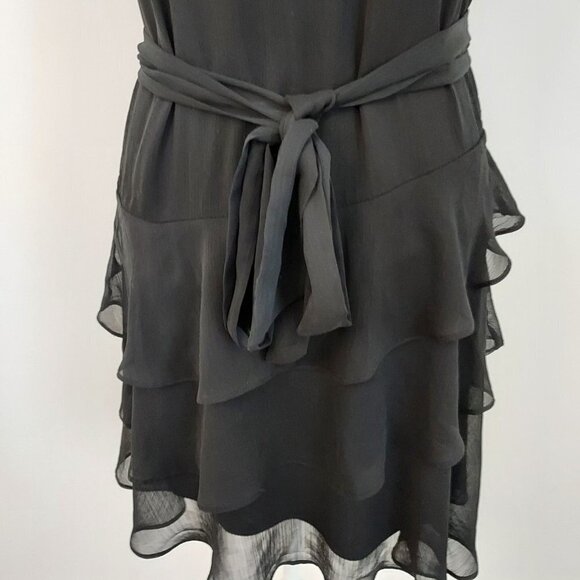 1. State Black Tiered Mini Sleeveless Dress NWT - Picture 10 of 12